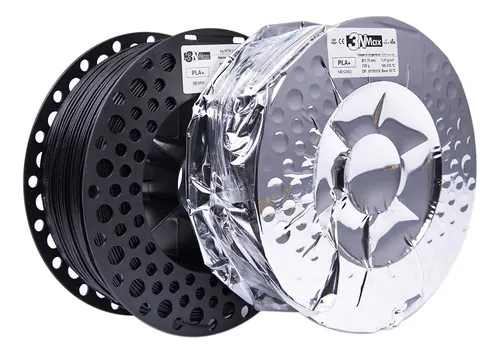 Filamento 3d 3nmax Se Pla+ 750g Silver Edition Impresión 3d Color Negro