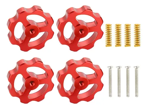 Kit 4 Resortes Niveladores Cama Calefactora 3d Impresora