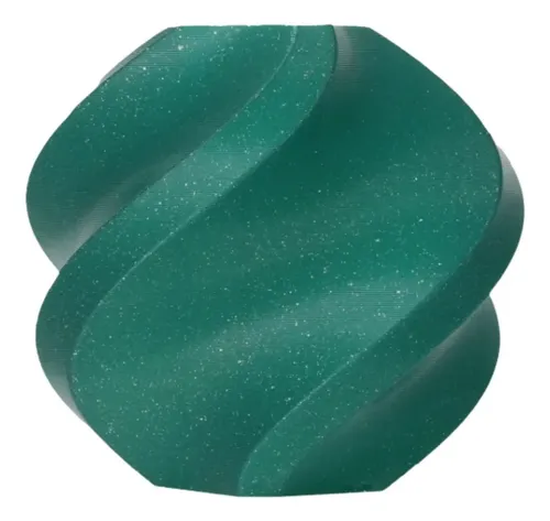 Filamento Bambu Lab Pla Sparkle 1kg – 1.75mm Impresion 3d Color Verde oscuro