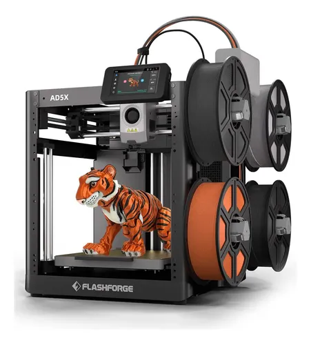 Impresora 3d Multicolor Flashforge Ad5x, Corexy De 600 Mm/s