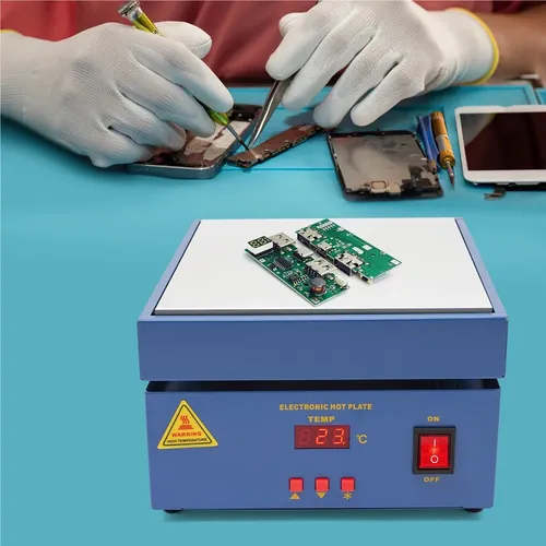 Placa Calefactora Electrónica Digital Con Pantalla Lcd –
