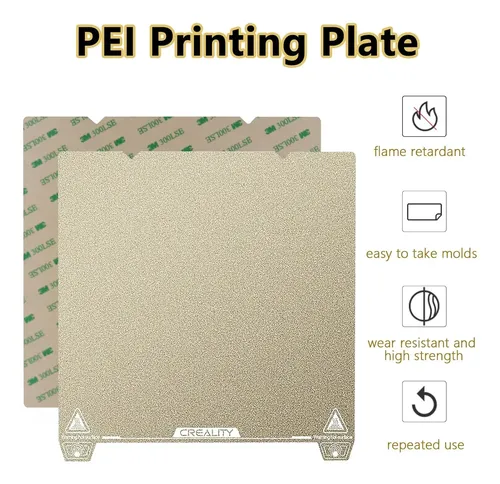 Placa Flexible Imantada Pei 235x235mm Para Impresora 3d