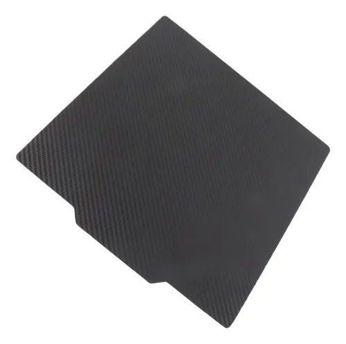 Placa Pei Pet Build De Fibra De Carbono Lisa Con Textura Fle