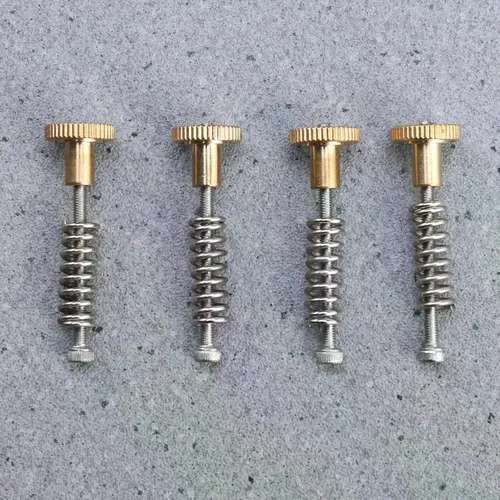 Set De 4 Piezas Con Tornillos, Muelles Niveladores Y Peri