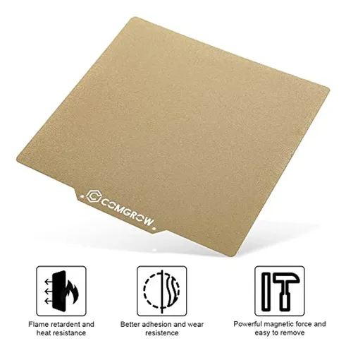 Hoja Pei 235x235mm Creality 3d Calentada Flexible