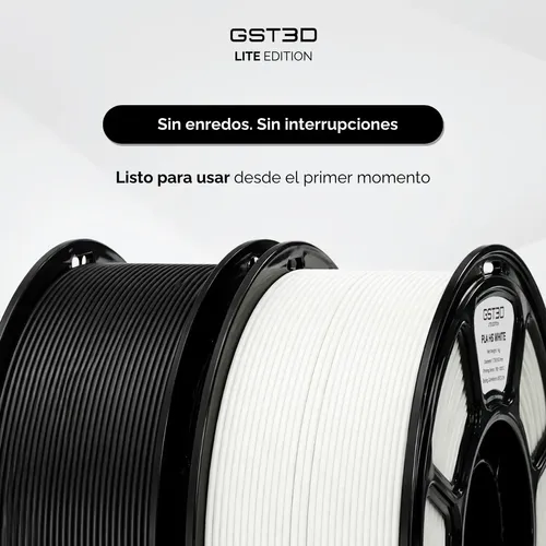 Filamento Pla High Speed Gst3d Lite 1.75mm 1kg Impresión 3d Peach