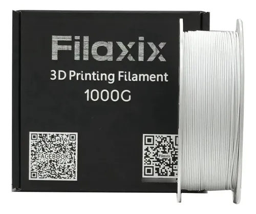 Filamento Petg Fibra De Vidrio Blanco 1 75mm 1kg Resistente