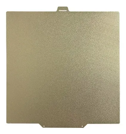 Placa Pei Dorado Y Fibra Carbono Pet Bambu Lab 3d A