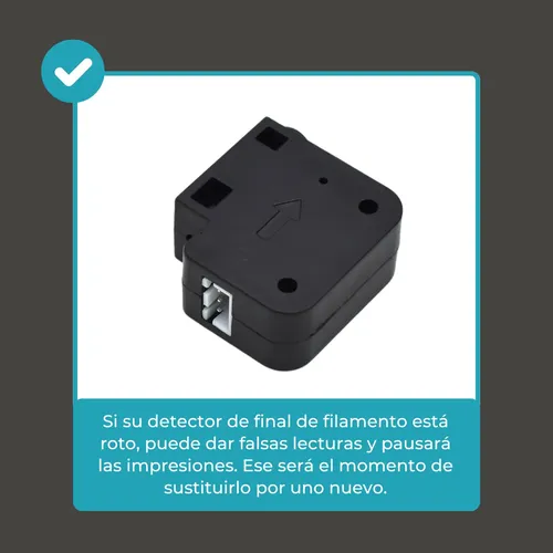 Modulo Sensor Deteccion Filamento 1.75mm Impresora 3d