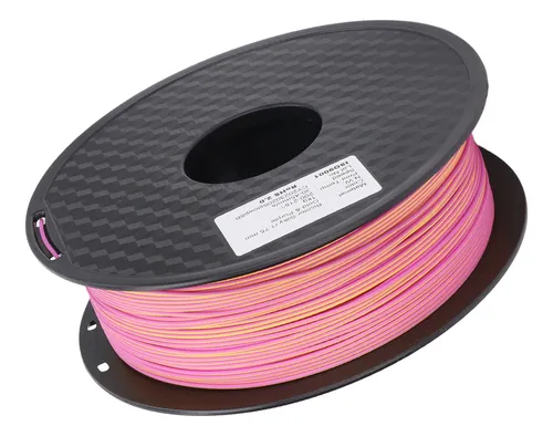 Filamento 1.75mm Oro Y Púrpura Dual Para Impresora 3d