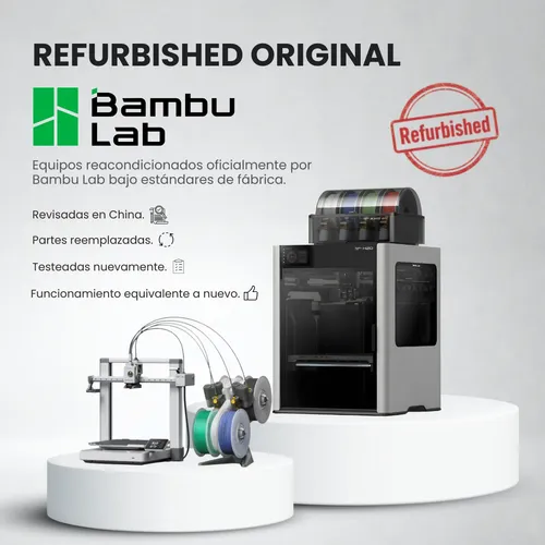 Impresora 3d Bambu Lab A1 Combo Refurbished Profesional