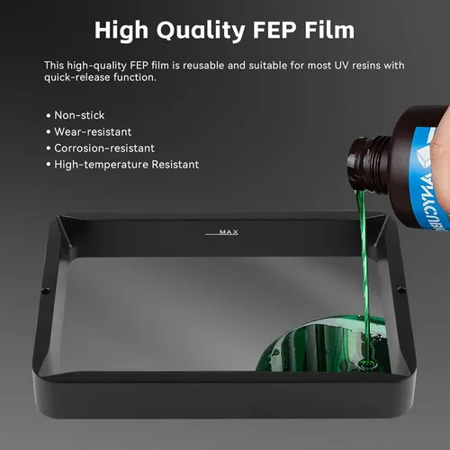 Film Fep Transparente Resistente Para Impresora 3d X5