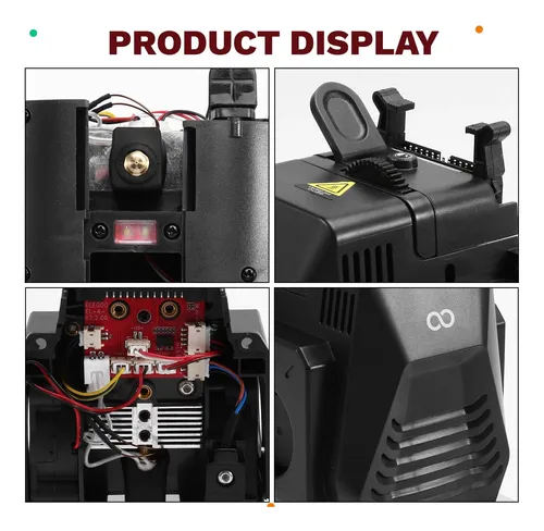 Extrusora Para Impresoras 3d Neptune 4pro Imprime Desde For  Negro