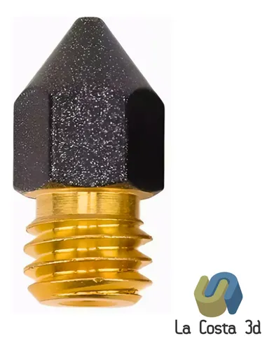 Kit X 5 Nozzle Pico Bronce Ender Mk8 Ender 3 Teflonado