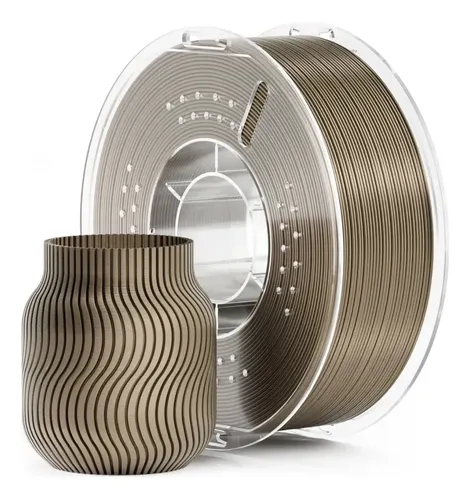Filamento Elegoo Pla 1kg Metalico 1.75mm Dorado