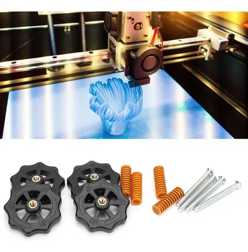 Kit Nivelador 3d Aluminio Con Resortes Para Cama Caliente