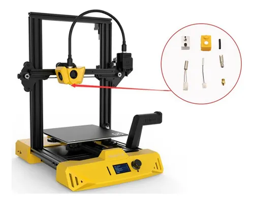 Kit Hotend 3x Bico, Termistor, Haste, Calentamiento 3d