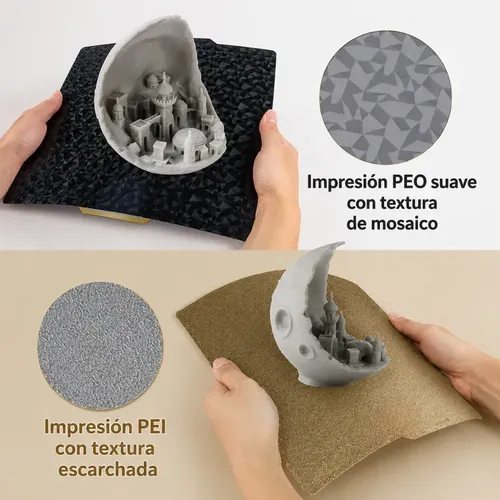 Cama Magnética Flexible Pei Peo 257 Bambu Lab A1 P1s X1