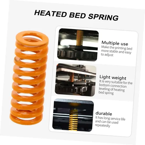 Kit 20 Resortes Espiral Nivelación Cama Impresora 3d
