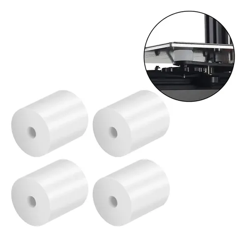Resortes Niveladores 3d Negro 18mm 4 Unidades