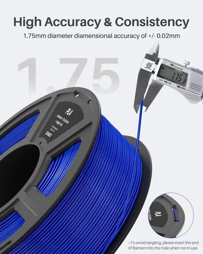 Filamento Elegoo Pla 1.75mm Púrpura 1kg Para Impresoras 3d Purple