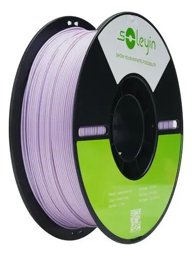 Filamento PLA Soleyin Ultra de 1.75 mm para Impresora 3D, Violeta de 1 kg