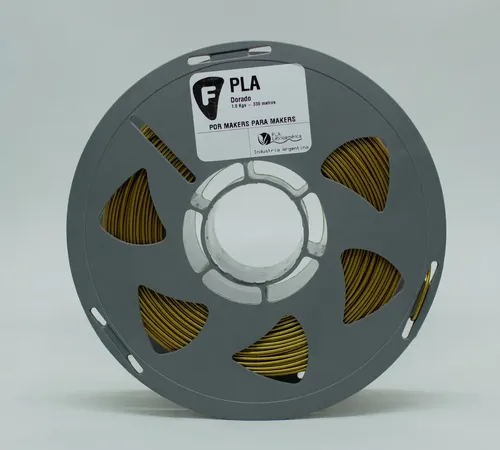 Filamento Filar Pla 1 Kg 1.75mm Impresora 3d *capas3d* Dorado
