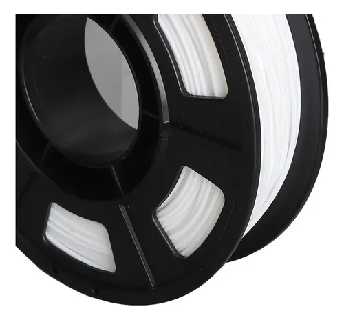 Filamento De Impresora 3d Pla De 1,75 Mm, Blanco, 8,8 Oz, Pe