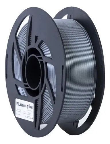 Grilon3 Filamento Pla 1.75mm 1kg Impresora 3d Color Gris Plata