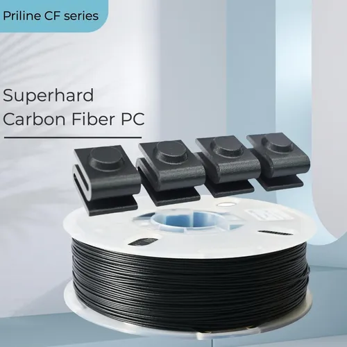 Filamento De Fibra De Carbono Priline Surperhard Para Impres