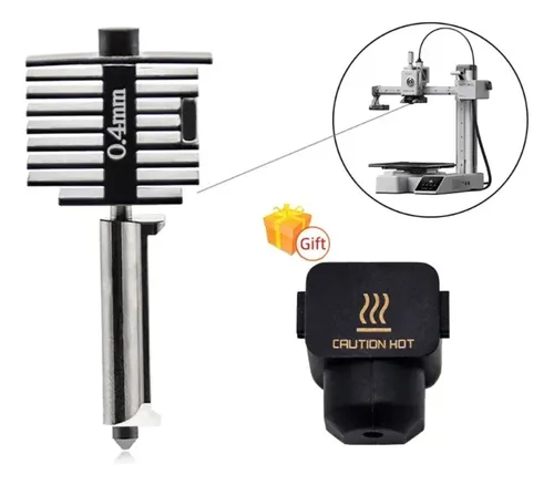 Kit Hotend Con Boquilla De 0,8 Mm Y 0,4 Mm, Pieza De Impreso