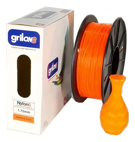 Filamento 3D Grilon3 Nylon 6 de 1.75mm y 1kg natural