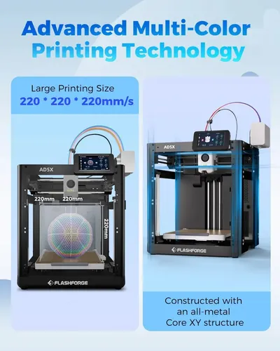 Flashforge Ad5x Impresora 3d, Impresora 3d Multicolor Con I. 110v