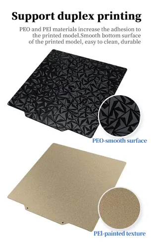 Impresora 3d Spring Steel Bed Plate Peo Pei Flexible 220×220