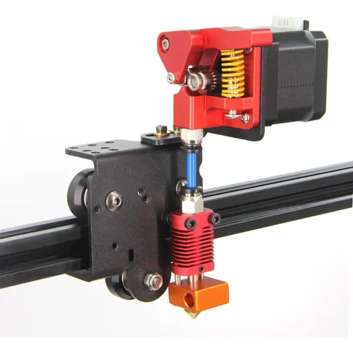 Kit Extrusor Doble Motor Y Placa Aluminio Para Impresora 3d