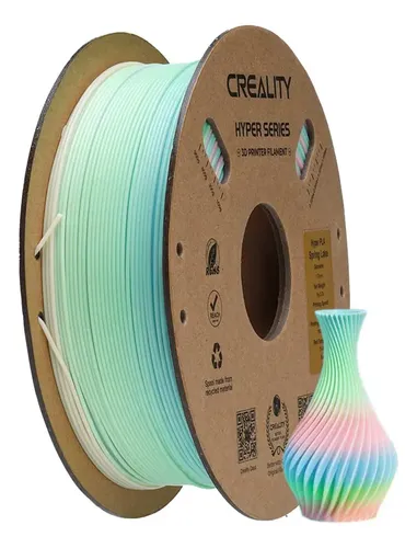 Filamento Creality Hyper Pla Arcoiris – 1.75mm – 1 Kg Lago De Primavera