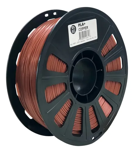 Filamento Impresora 3d Pla+ Iiid Max De 1.75mm X 1kg Color Cobre Copper