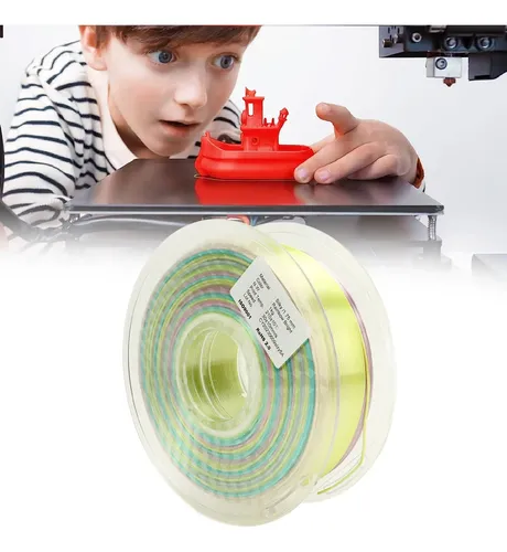 Filamento Pla Gradient Rainbow Multicolor Que Cambia De Colo