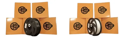 Pack X2 Filamento Xi Si Pla 3d 1,75mm 1kg Premium- Importado