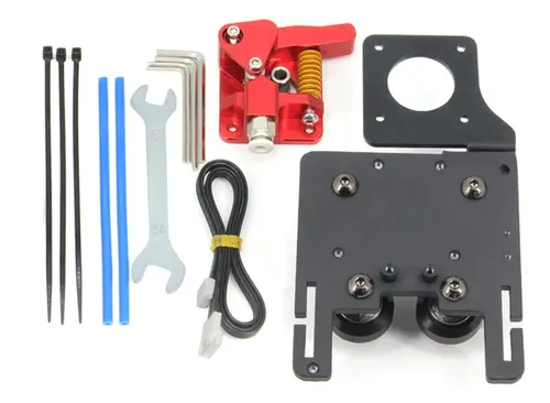 Kit Extrusor Doble Y Placa Aluminio Para Impresora 3d