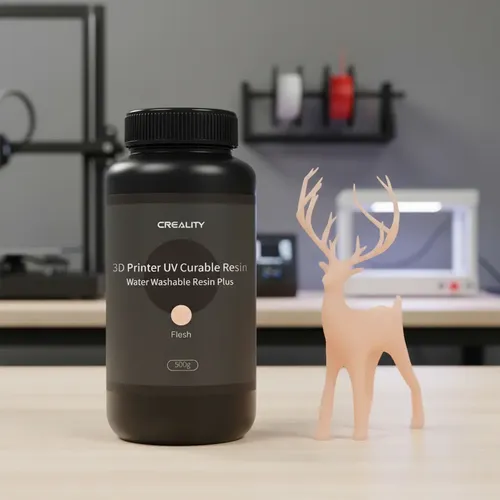 Resina Creality Lavable Al Agua 500g Impresión 3d Lcd Dlp