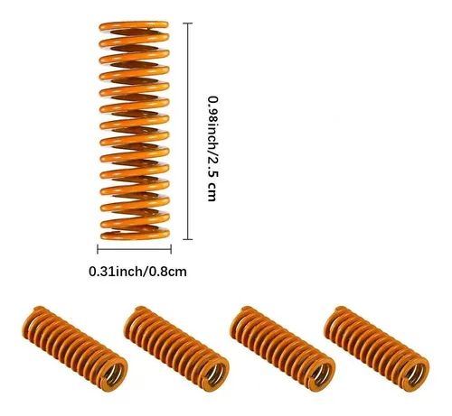 Kit 3d Nivelador Y Resortes Para Cama Caliente Impresora