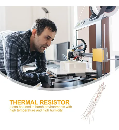 20 Piezas De Impresora 3d, Termistor, Resistencia Al Extremo