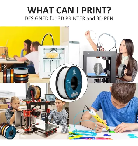 Filamento Pla De 1,75 Mm Para Impresora 3d, Bobina De 1 Kg (