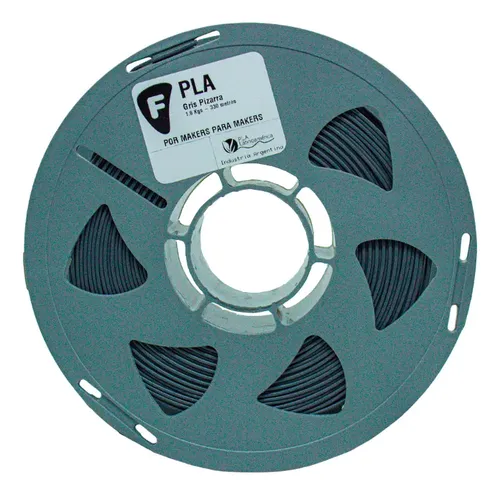 Filamento Pla Filar 1.75 Mm 1 Kg Impresion 3d Color Gris pizarra.