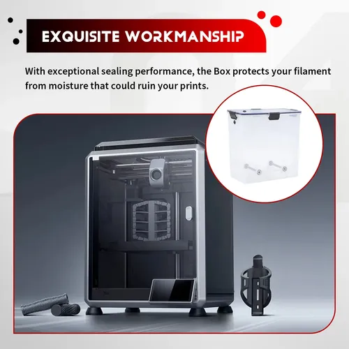 Caja Secadora De Filamentos Para Impresora 3d Hermética Y Re