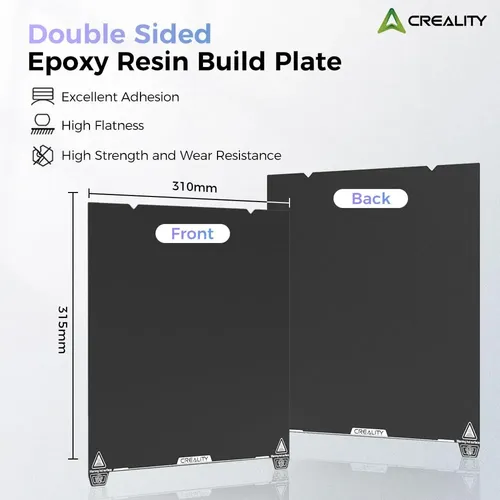 Placa De Construcción De Resina Epoxi Creality 310×315 Mm Pa