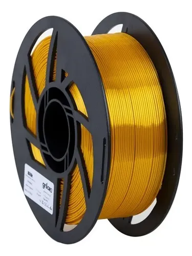 Filamento 3d Silk Pla Mod 1,75 Mm Grilon3 1kg Seda Colores Color Dorado