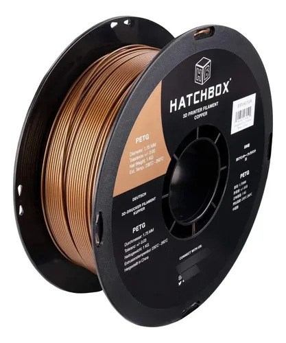 Filamento Petg Cobre 1 75mm Para Impresora 3d 1kg