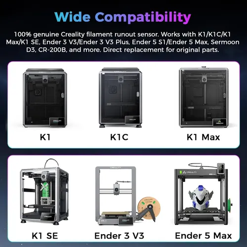 Sensor De Filamento K1 Para Creality Impresora